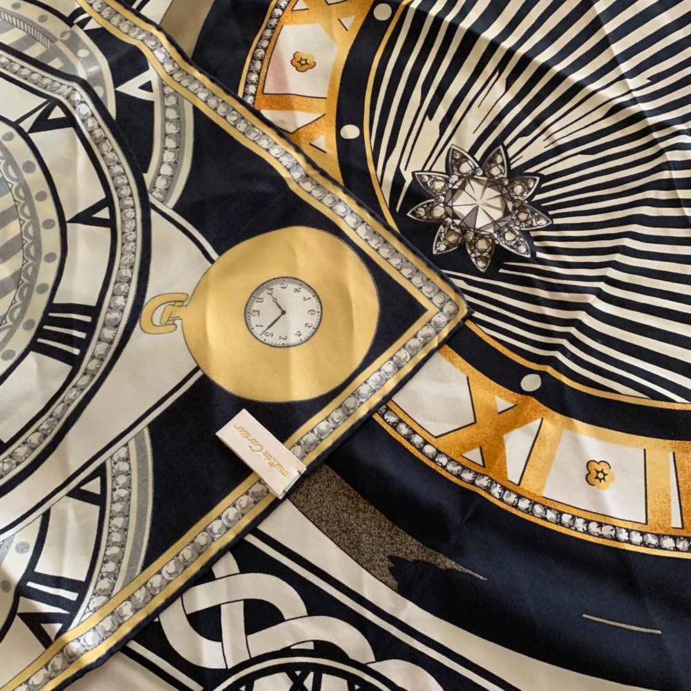 Authentic must de Cartier silk scarf - Picture 5 of 7